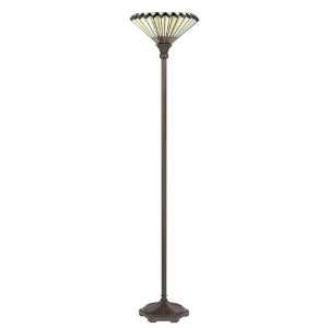    Lite Source Greely Torchiere Lamp, Amber