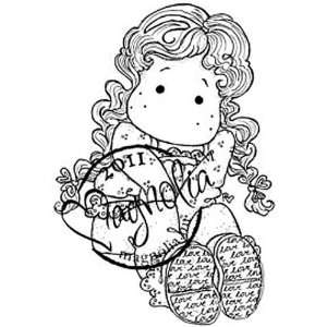   Sweet Crazy Love Cling Stamp TildaLovely Lace Shoes