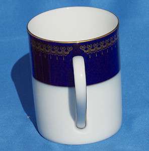 CHRISTINEHOLM ROMANOV COBALT BLUE COFFEE MUG  