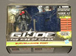 GI Joe The Rise of Cobra Surveillance Port Playset Vehicle w Tele 