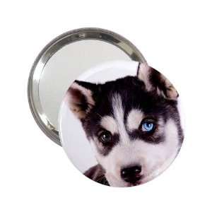 Siberian Husky Puppy Dog 16 Handbag Makeup Mirror K0630
