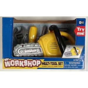  My Workshop Multi Tool Set Chainsaw Toys & Games