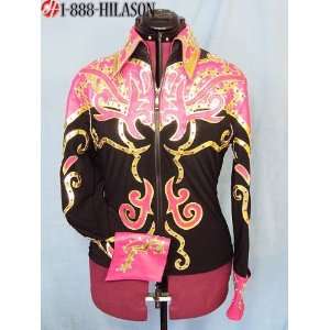  Hilason Horsemanship Showmanship Jacket Shirt Rail Top 