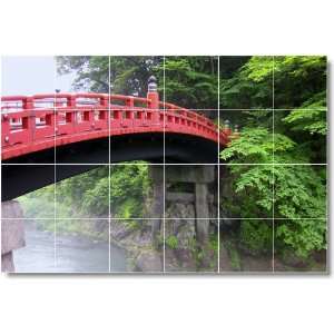  Bridge Photo Shower Tile Mural B005  24x36 using (24) 6x6 