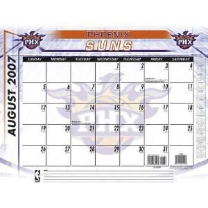  Phoenix Suns 2007 08 22 x 17 Academic Desk Calendar 