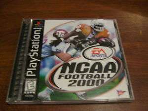 NCAA Football 2000 PlayStation PS1 PS2 FOOTBALL 00 CIB 014633079845 