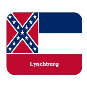   US State Flag   Lynchburg, Mississippi (MS) Mouse Pad 