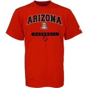  Arizona Wildcats T Shirt  Russell Arizona Wildcats Red 