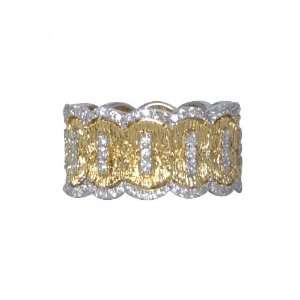  Mastini Stripes of Diamonds Ring, 6.5 Mastini Fine 