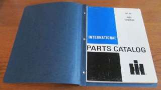 international harvester parts manual catalog ht 63 1420 combine approx