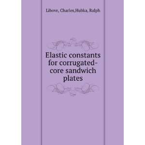  Elastic constants for corrugated core sandwich plates 