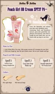 Holika Holika] Peach Girl BB Cream SPF37 PA++ #01  