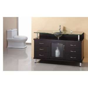  Virtu MS 48 Vincente 48 Bathroom Vanity Set in Espresso 