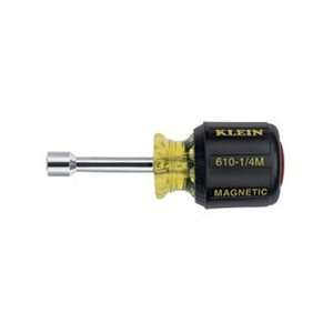  Klein Tools 1/4 Magnetic Tip Nut Driver   1 1/2 Hollow 