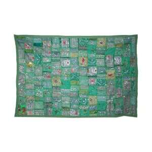  Shiny Wall Hanging Tapestry with Fine Sequins & Patch Work 