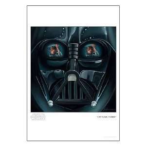  Star Wars I Am Your Father Paper Giclee Print