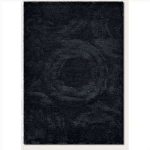 Couristan 2636/6082 Shap Focal Point Erosion / Black Contemporary Rug 