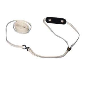 Resco White Cordo Hyde Spinner Lead with Built in Swivel and Neck Pad 