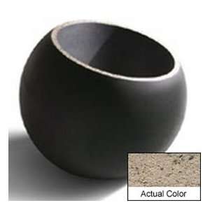   Sl402 Round Planter   Weatherstone Gray 36x32 Patio, Lawn & Garden