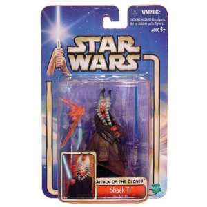    Star Wars Attack Of The Clones   Shaak Ti Jedi Master Toys & Games