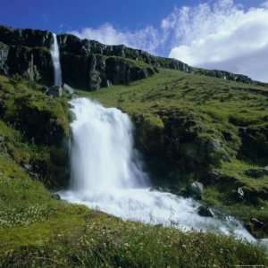  Waterfalls Near Seydisfjordur, East Iceland, Polar Regions 