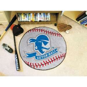  BSS   Seton Hall Pirates NCAA Baseball Round Floor Mat 