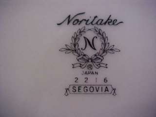 Noritake SEGOVIA 2216 Bone China Cup & Saucer Set in Excellent 