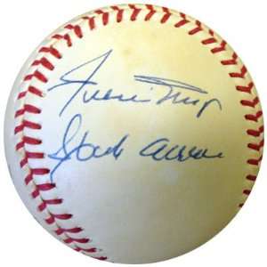  500 HR Club Autographed NL Baseball Aaron Mays PSA/DNA 