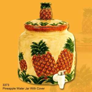  Pineapple water Jar With Cover