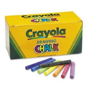  Crayola® Colored Drawing Chalk CHALK,DRAWING,144/ST,AST 