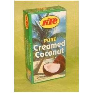 KTC Pure Creamed Coconut 200g  Grocery & Gourmet Food