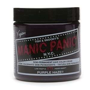  Manic Panic Semi Permanent Hair Color Cream, Purple Haze 