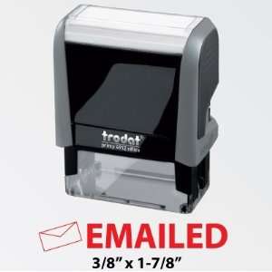   Self Inking Ideal 4912 stamp, Red Ink by Advantage Office Products