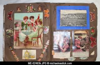 Vintage Scrapbook   Cards, Photos & Scraps   Horses, Boxing, Sewing 