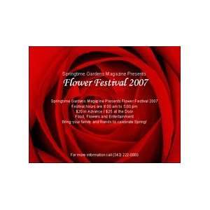  Red Rose Invitation