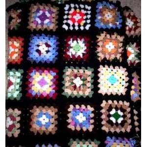  Handmade Crotched Afghan/Blanket/Throw 57 x 42 Everything 