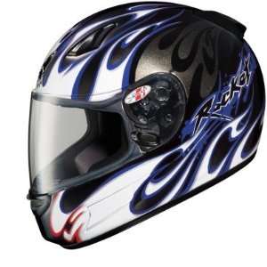  Joe Rocket RKT Prime Rampage Blue Full Face Helmet Sports 