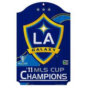  MLS Western Conference Cup Champions 11 by 17 Inch Traditional Look 