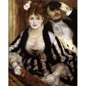 , Art Reproductions, Pierre Auguste Renoir, The Box at the Opera (La 