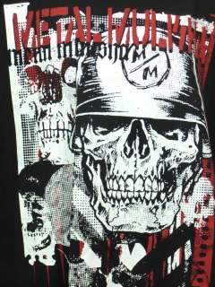 Metal Mulisha T Shirt Skull Mascot Cranium Motif M  
