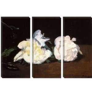  Branch of White Peonies and Secateurs by Edouard Manet 