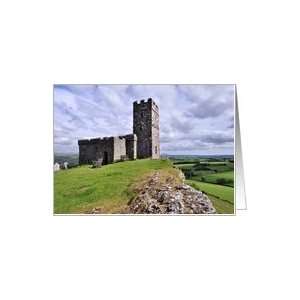  Brentor Church, Dartmoor National Park   Blank Card 