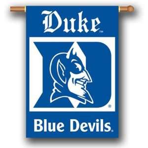  NIB Duke Blue Devils NCAA Banner Flag & Pole Sleeve 