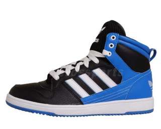 Adidas Decade Remo Mid Black Blue White 2011 Mens Shoes  
