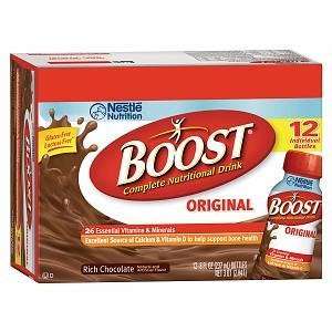 Boost Complete Nutritional Drink, Bottles, Rich Chocolate, 96 fl oz 