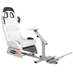  Playseats 72001 Evolution Game Chair in White and Silver 
