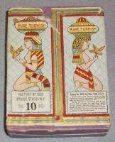 Antique Schinasi Bros. Litho Cigarette Box Cardboard  