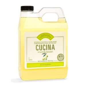 Fruits and Passions Cucina Dish Detergent Refill Lime Zest & Cypress 