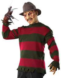 Adult Std. Scary Adult Deluxe Freddy Krueger Sweater    