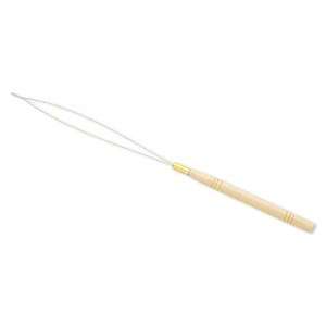   Big Eye Hook Needle Tool for Hair & Feather Extensions adding Beads
